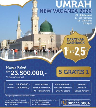 Umrah New Vaganza 2020